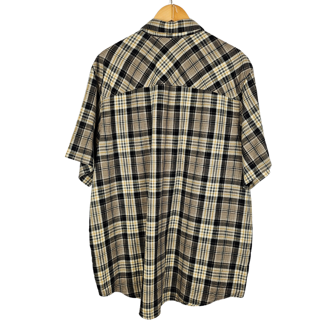 Harley Davidson Check Button Up Shirt - XXL