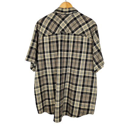 Harley Davidson Check Button Up Shirt - XXL