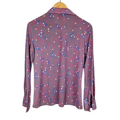 Fatsunami Ditsy Print Retro Shirt