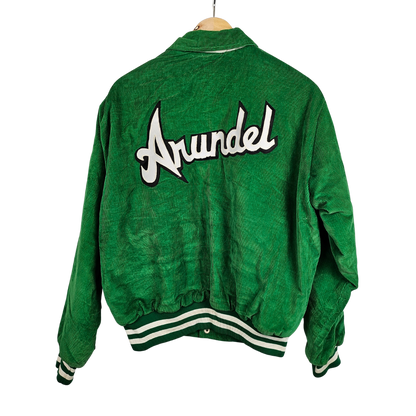 Athletics Apparel Collared Arundel Corduroy Varsity Jacket - XL