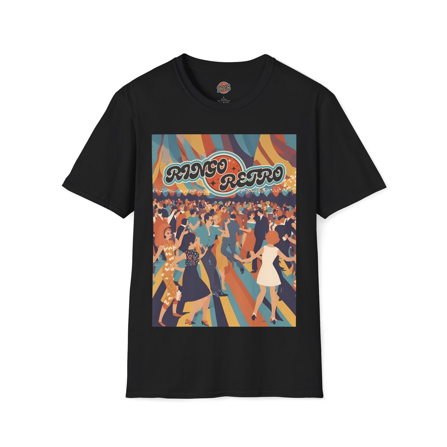 Retro Dancers Softstyle T-Shirt