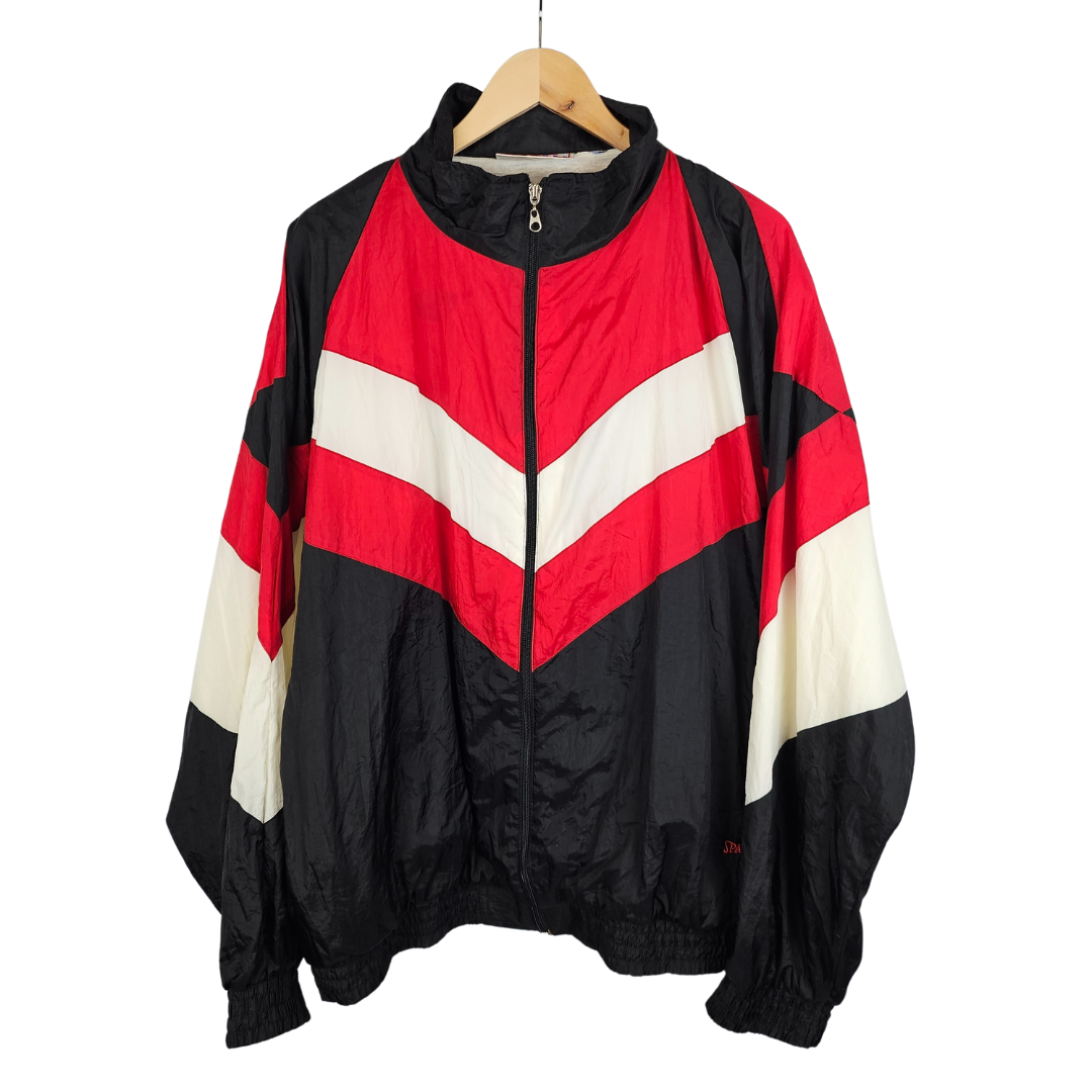 Spalding Athletic Apparel Chevron Retro Style Jacket - L