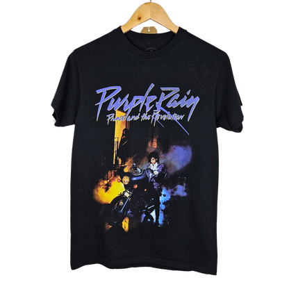 The Prince Estate Official Purple Rain Print T-shirt - S