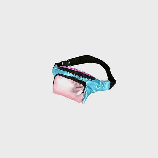 Metallic Blue, Pink and Purple Bumbag