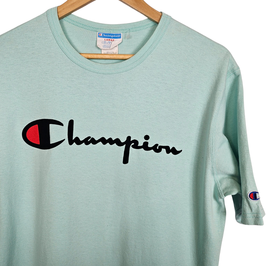 Champion Logo T-Shirt - L