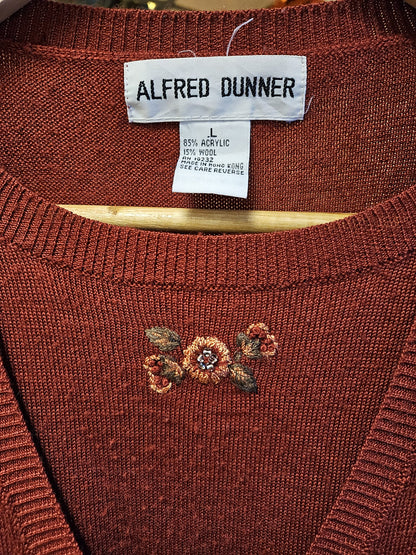 Alfred Dunner Cardigan - L