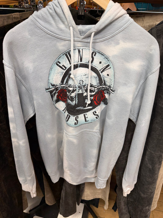 Guns n Roses tie dye hoody - S
