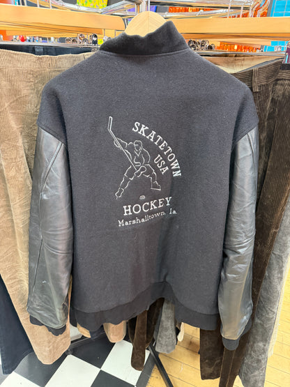 Skatetown USA Hockey Varsity Jacket - L