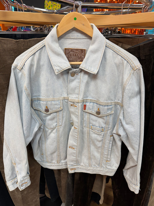Diesel Light Wash Denim Jacket - S