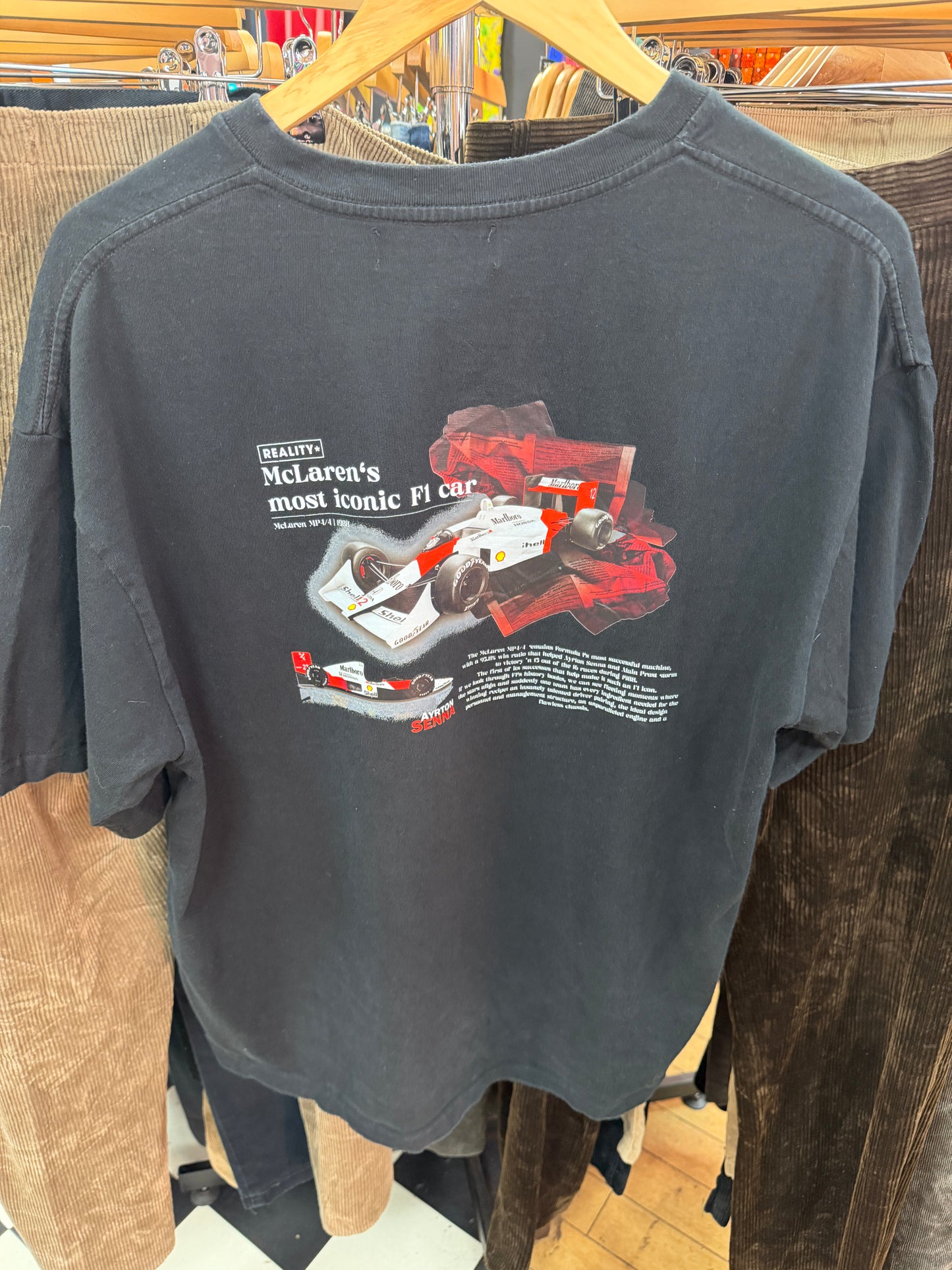 Reality Racing McLaren 1988 T-shirt - L