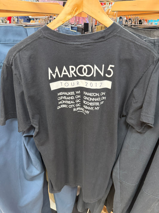 Maroon 5 2017 Tour T-Shirt - S