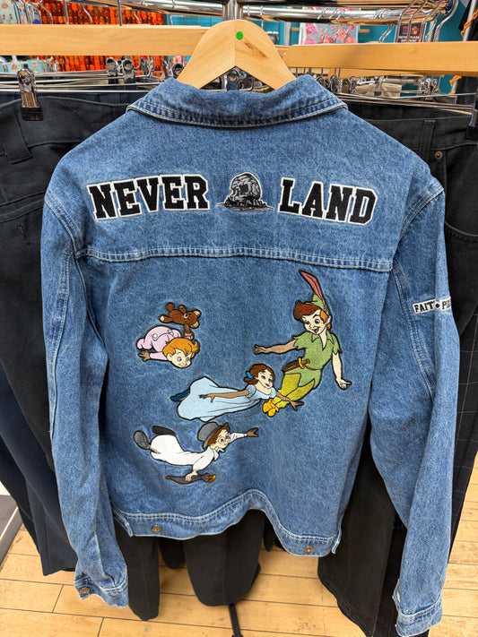 Cakeworthy Never Land Peter Pan Denim Jacket - XL/XXL