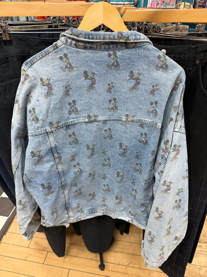 Mickey Mouse Vintage Inspired Denim Jacket - XL