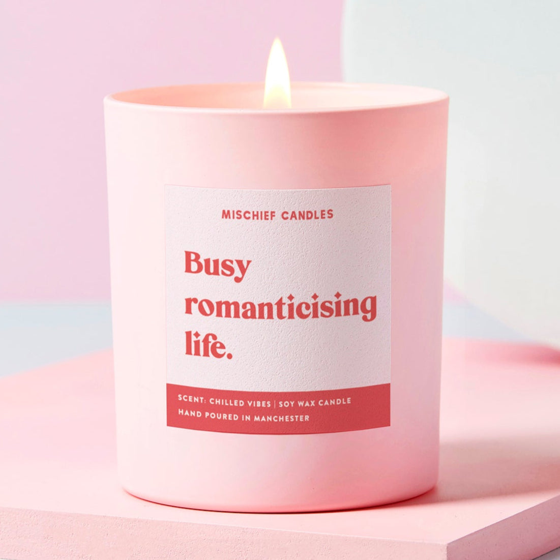 Busy Romanticising Life Candle