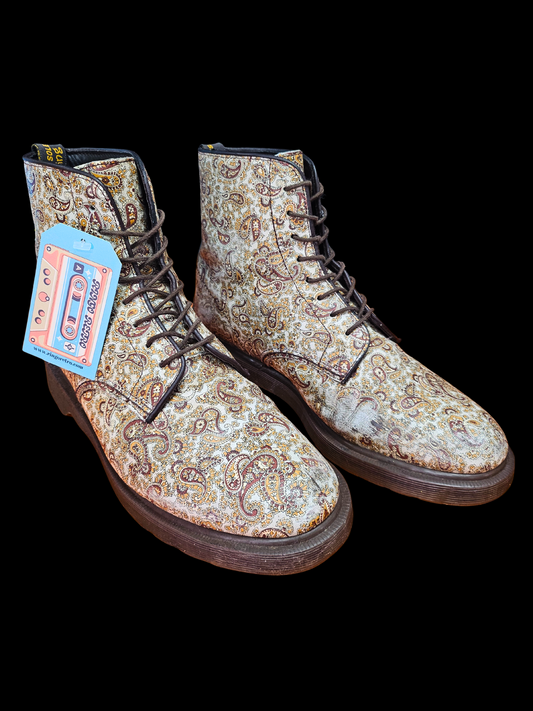 Dr Martens Paisley Jeffrey Boots UK8