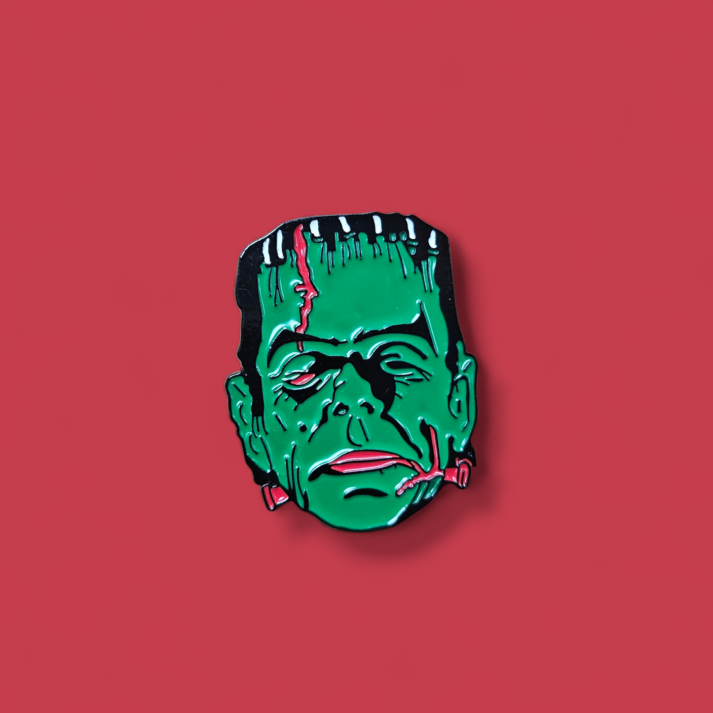 Large Frankenstine Monster Pin