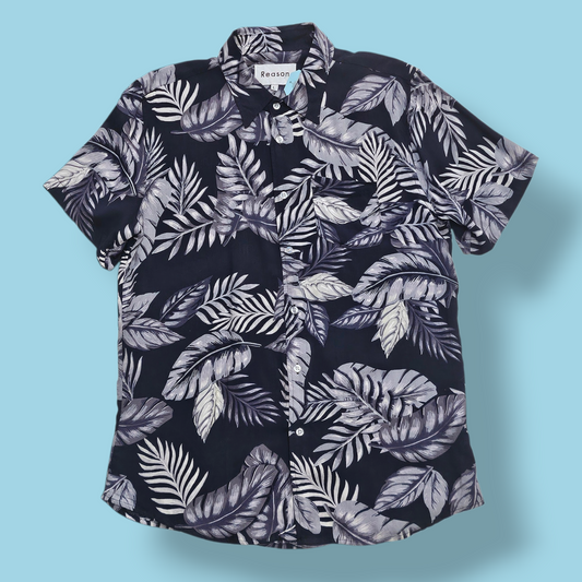 Reason Palm Leaf Shirt - L