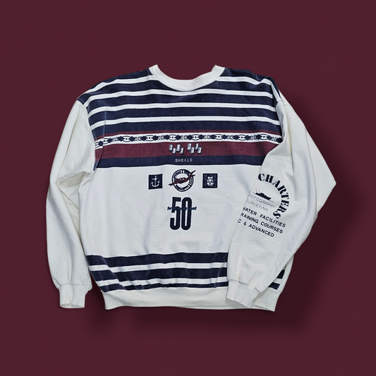 Blue Reef Retro Sweatshirt - M