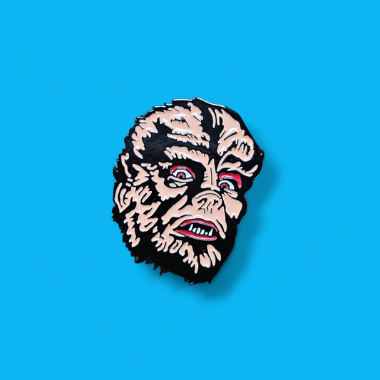 The Wolf Man Large Enamel Pin