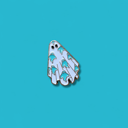Enamel Ghost Pin