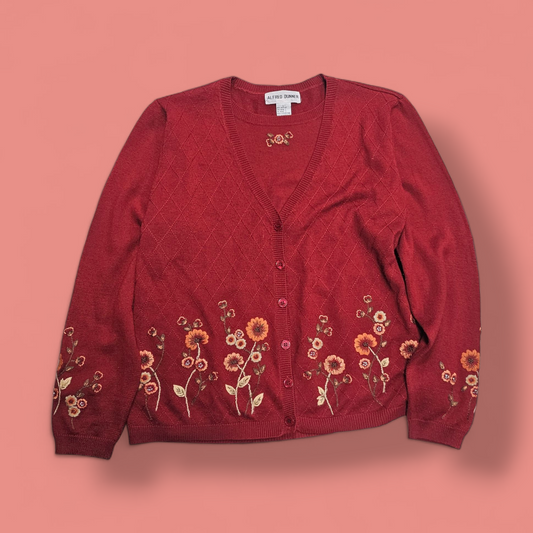 Alfred Dunner Cardigan - L