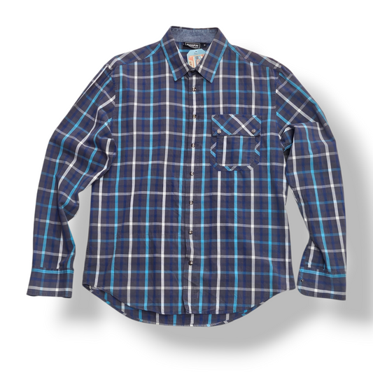 COOPH Western Style Shirt With Built in Lens Cloth - M/L