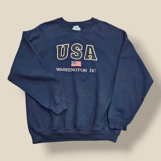 USA Washington DC Sweatshirt - L