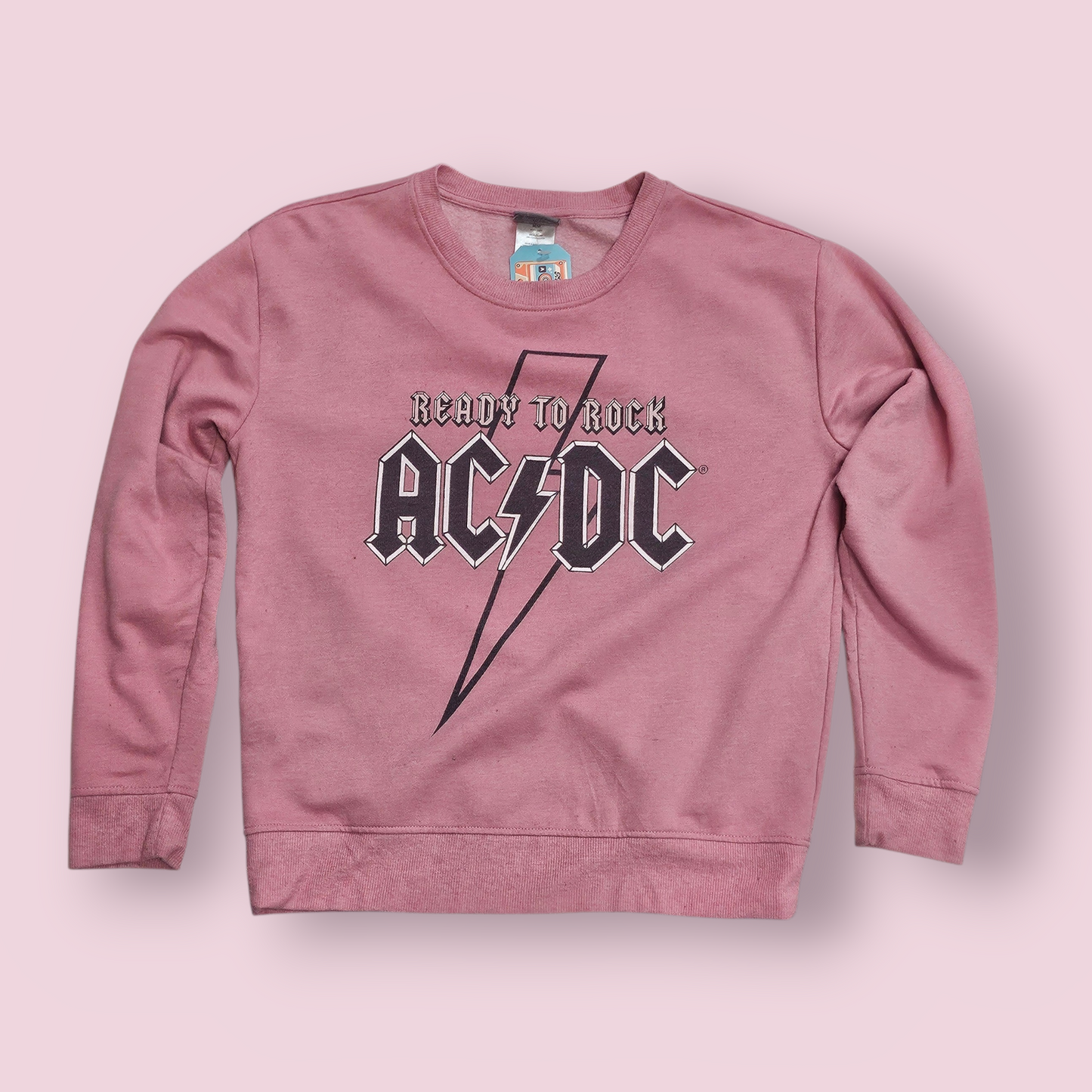 ACDC Pink Sweatshirt - S