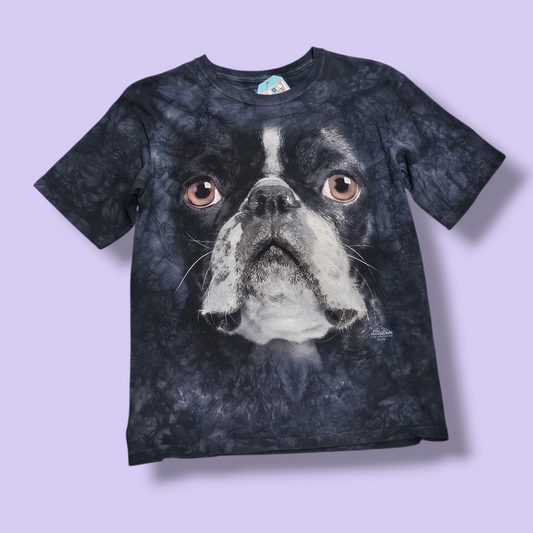 The Mountain Frenchie Acid Wash T-shirt